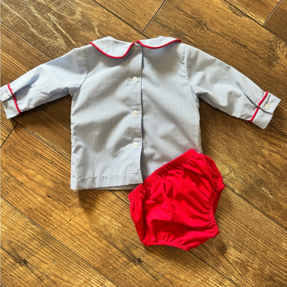 Stitchy Fish Diaper Set - Picture 5 of 5